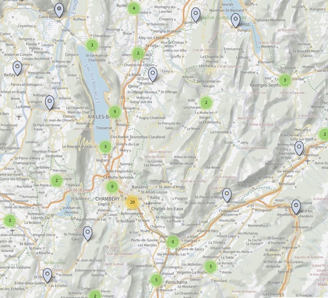 carte locale